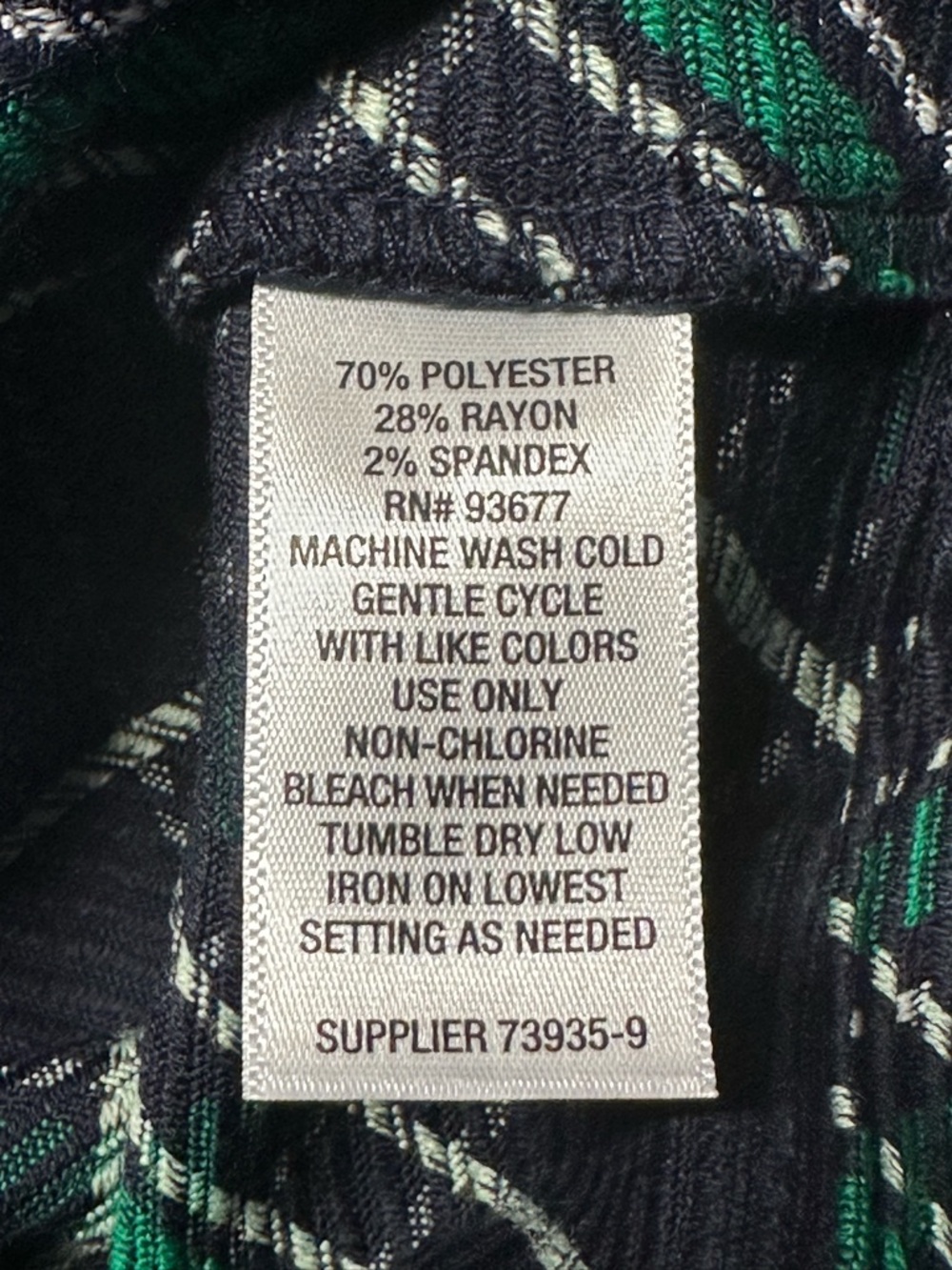 Liz Claiborne Women’s Bomber Jacket Plaid XL - Picture 8 of 8